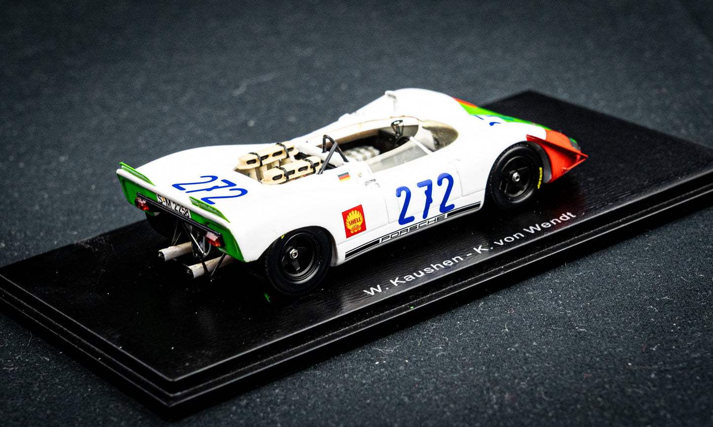 Porsche 908-2 #272 W. Kauhsen / K. von Wendt - 4th Targa Florio 1969 - Spark 1:43