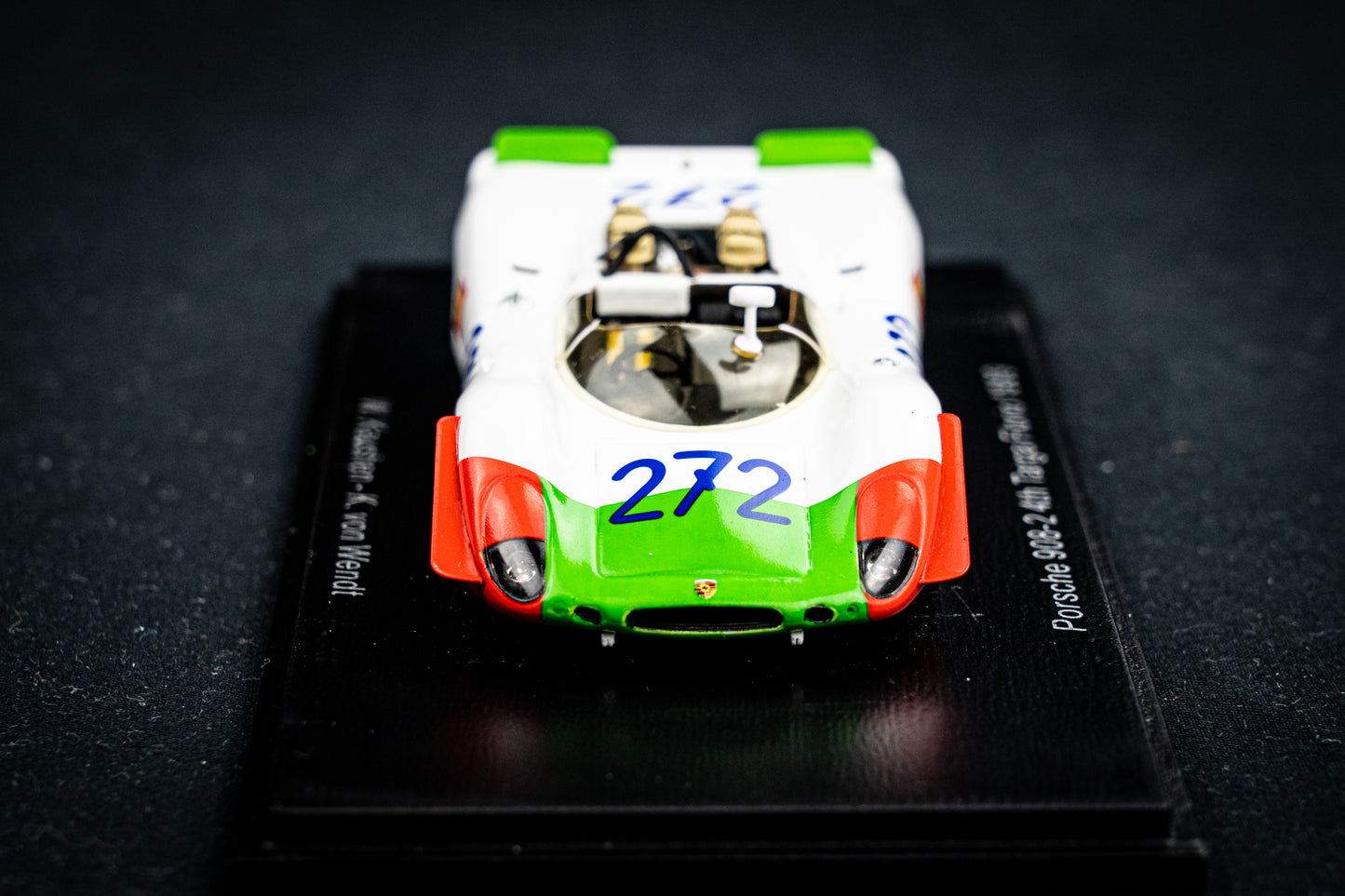 Porsche 908-2 #272 W. Kauhsen / K. von Wendt - 4th Targa Florio 1969 - Spark 1:43