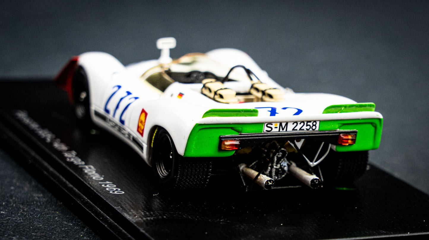 Porsche 908-2 #272 W. Kauhsen / K. von Wendt - 4th Targa Florio 1969 - Spark 1:43