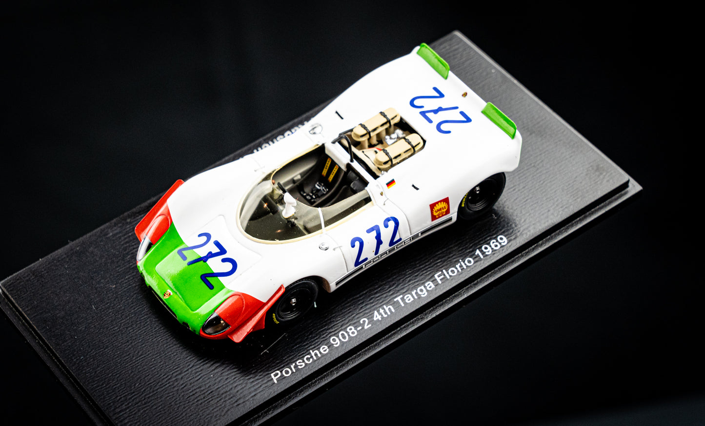 Porsche 908-2 #272 W. Kauhsen / K. von Wendt - 4th Targa Florio 1969 - Spark 1:43