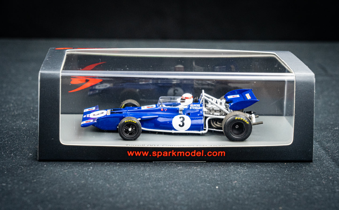 Tyrell 001 #3 Jackie Stewart, Canada GP 1970 - Spark 1:43