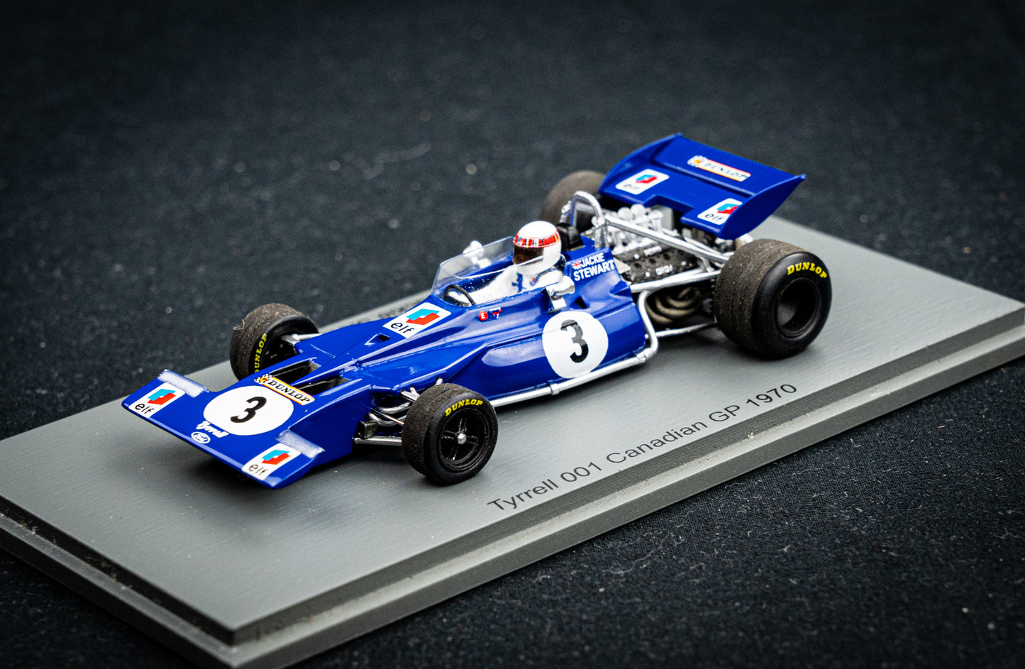 Tyrell 001 #3 Jackie Stewart, Canada GP 1970 - Spark 1:43