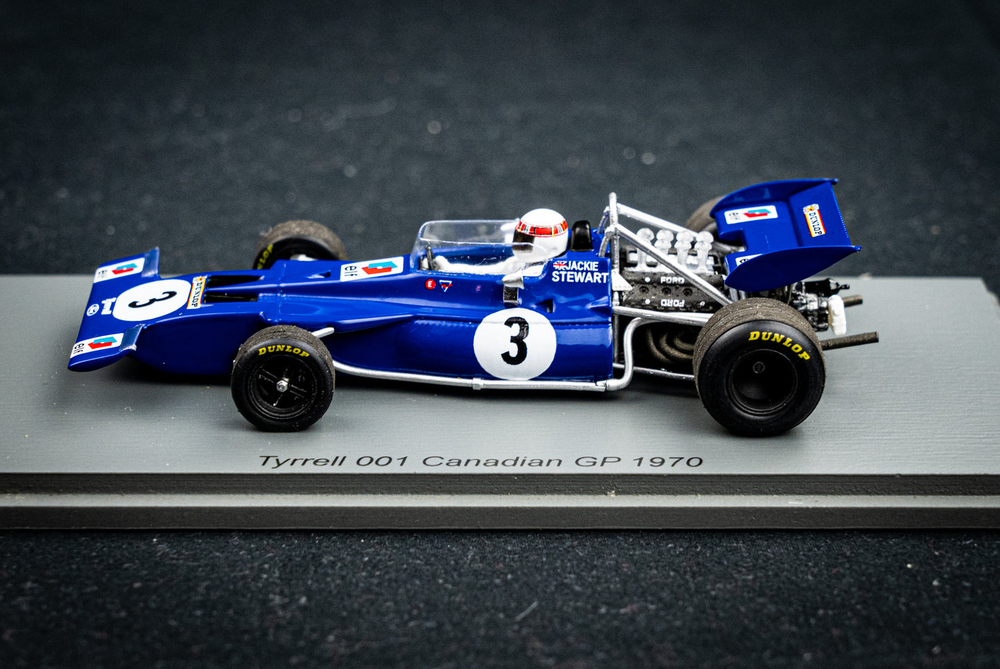 Tyrell 001 #3 Jackie Stewart, Canada GP 1970 - Spark 1:43