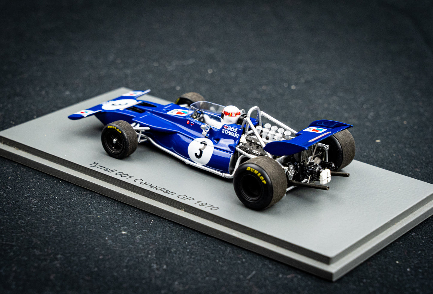 Tyrell 001 #3 Jackie Stewart, Canada GP 1970 - Spark 1:43