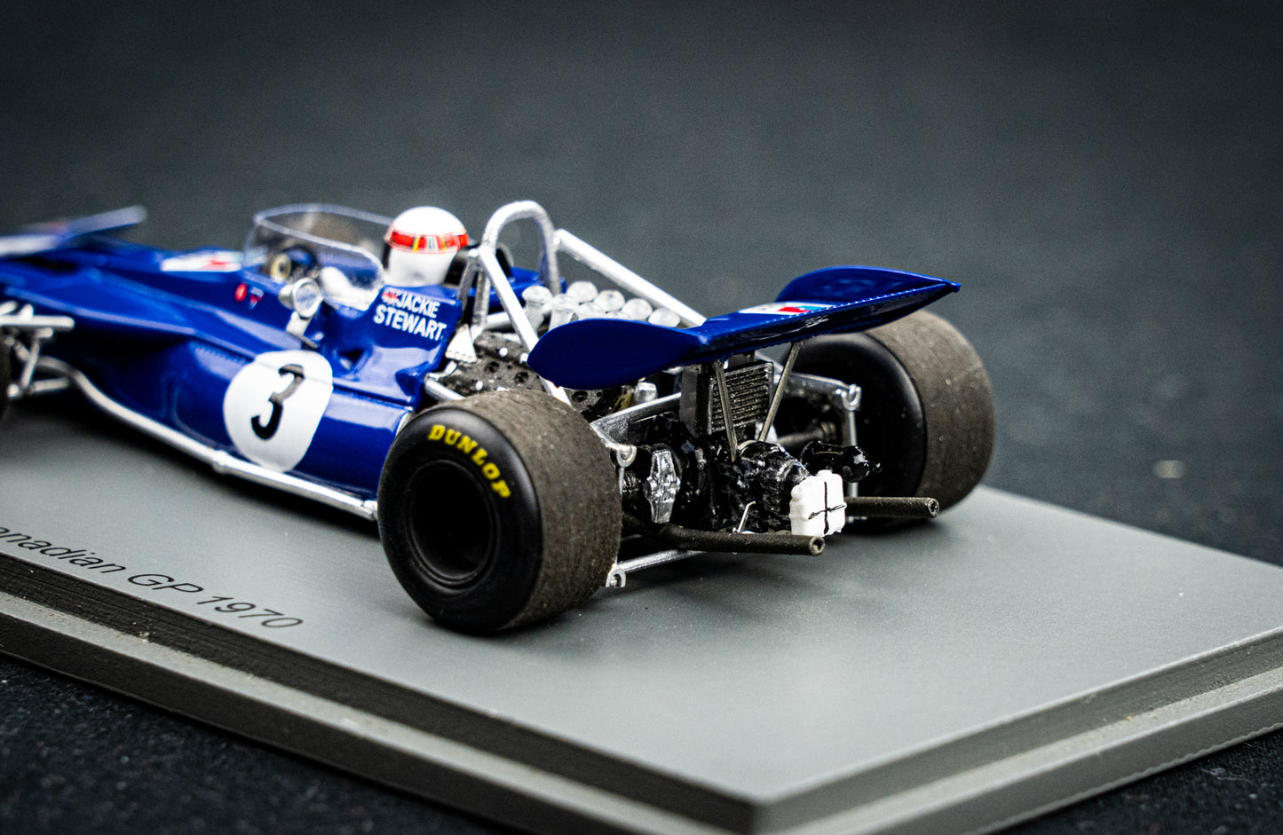 Tyrell 001 #3 Jackie Stewart, Canada GP 1970 - Spark 1:43