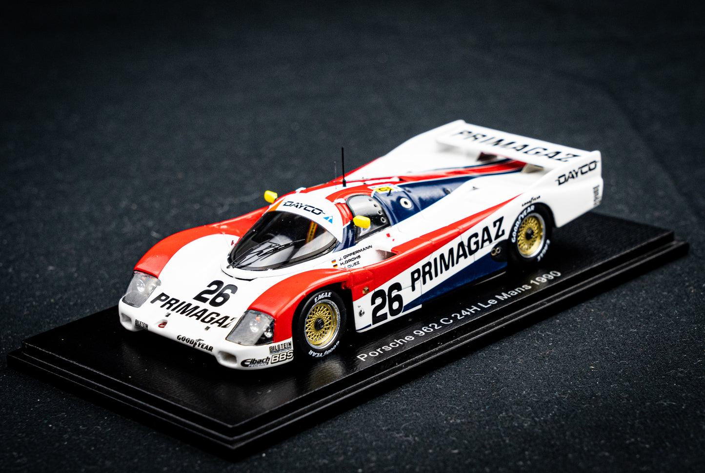 Porsche 962C #26 Duez / Grohs / Oppermann - 24h LeMans 1990 1:43 Spark