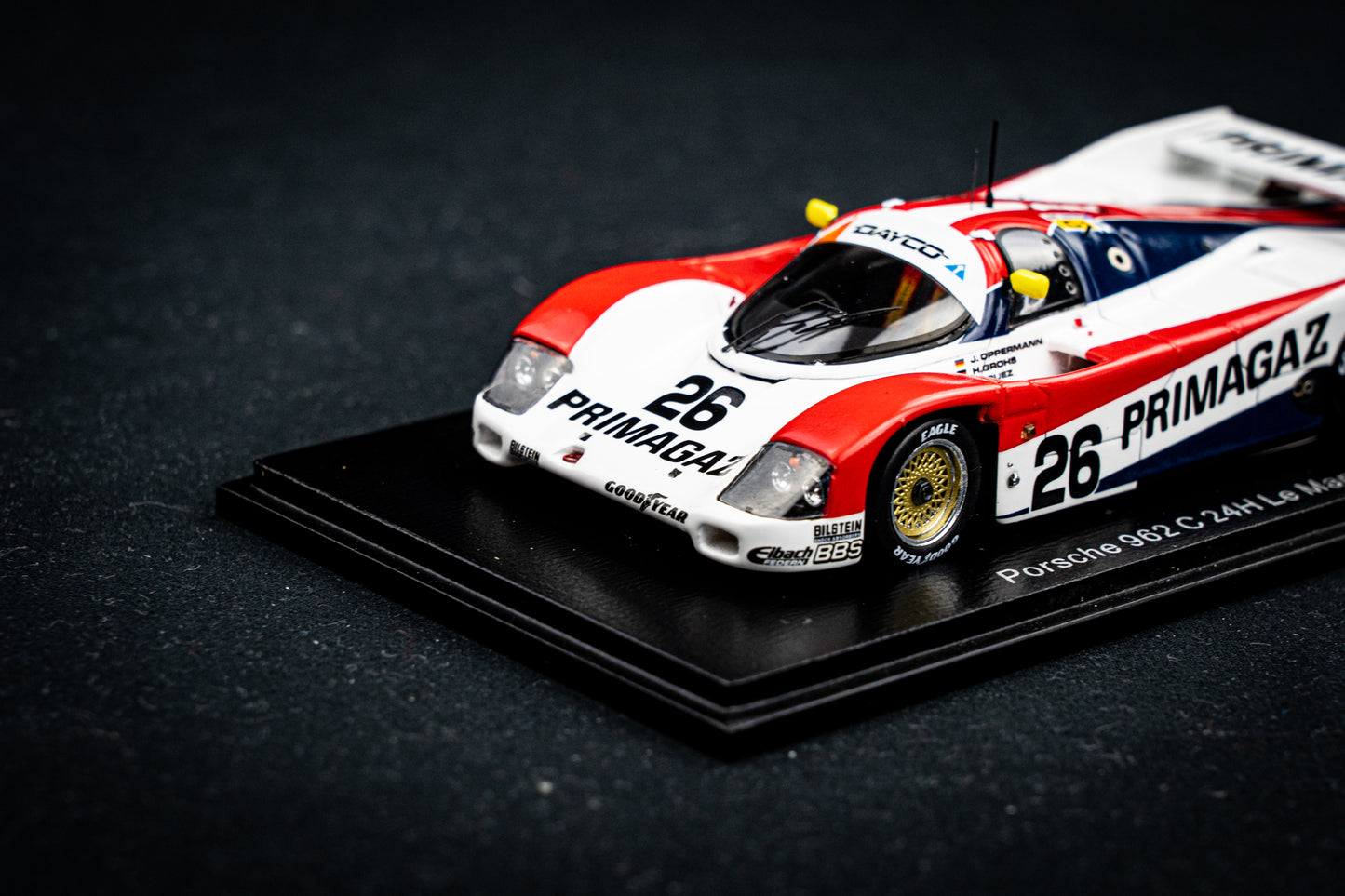 Porsche 962C #26 Duez / Grohs / Oppermann - 24h LeMans 1990 1:43 Spark