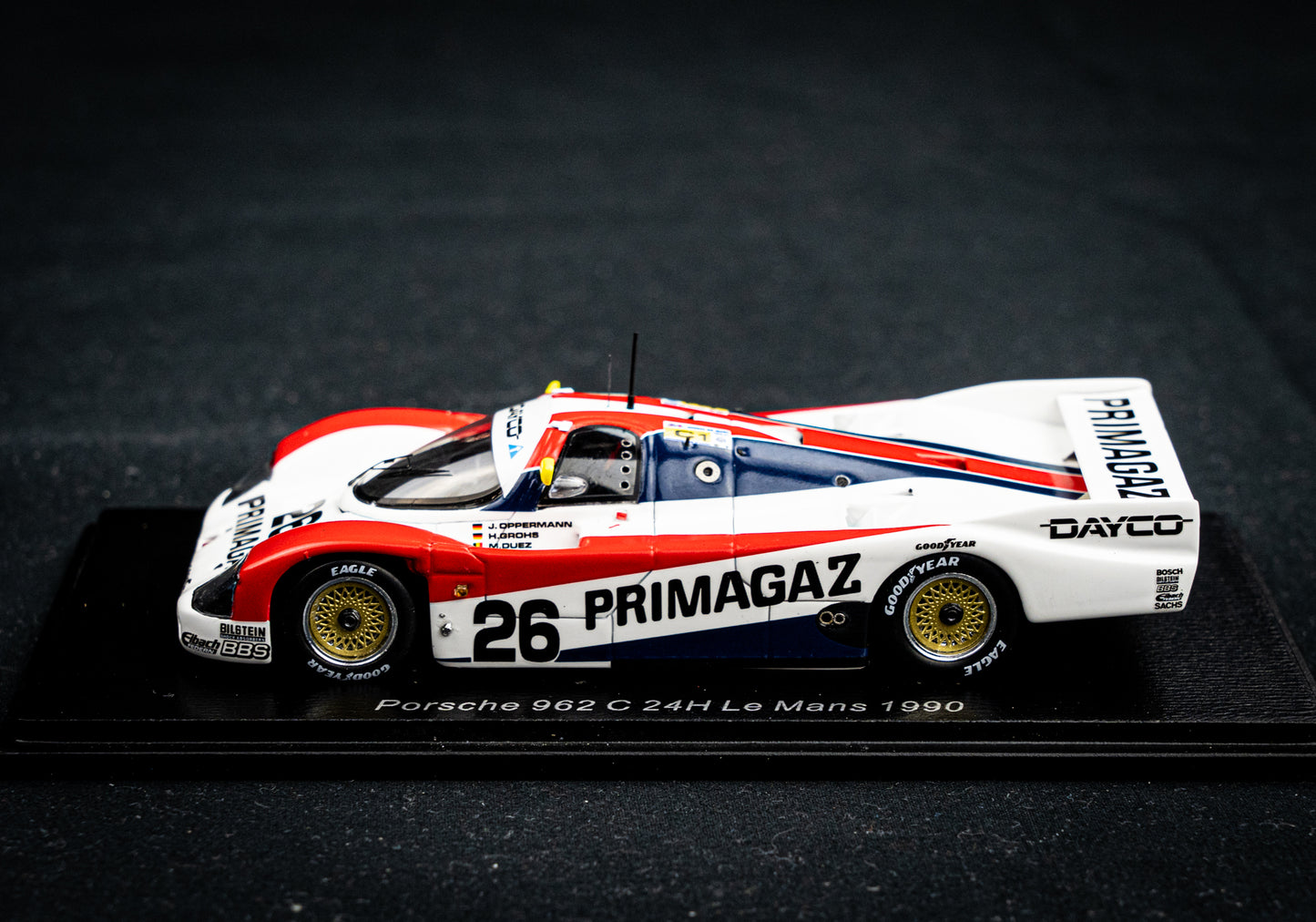 Porsche 962C #26 Duez / Grohs / Oppermann - 24h LeMans 1990 1:43 Spark