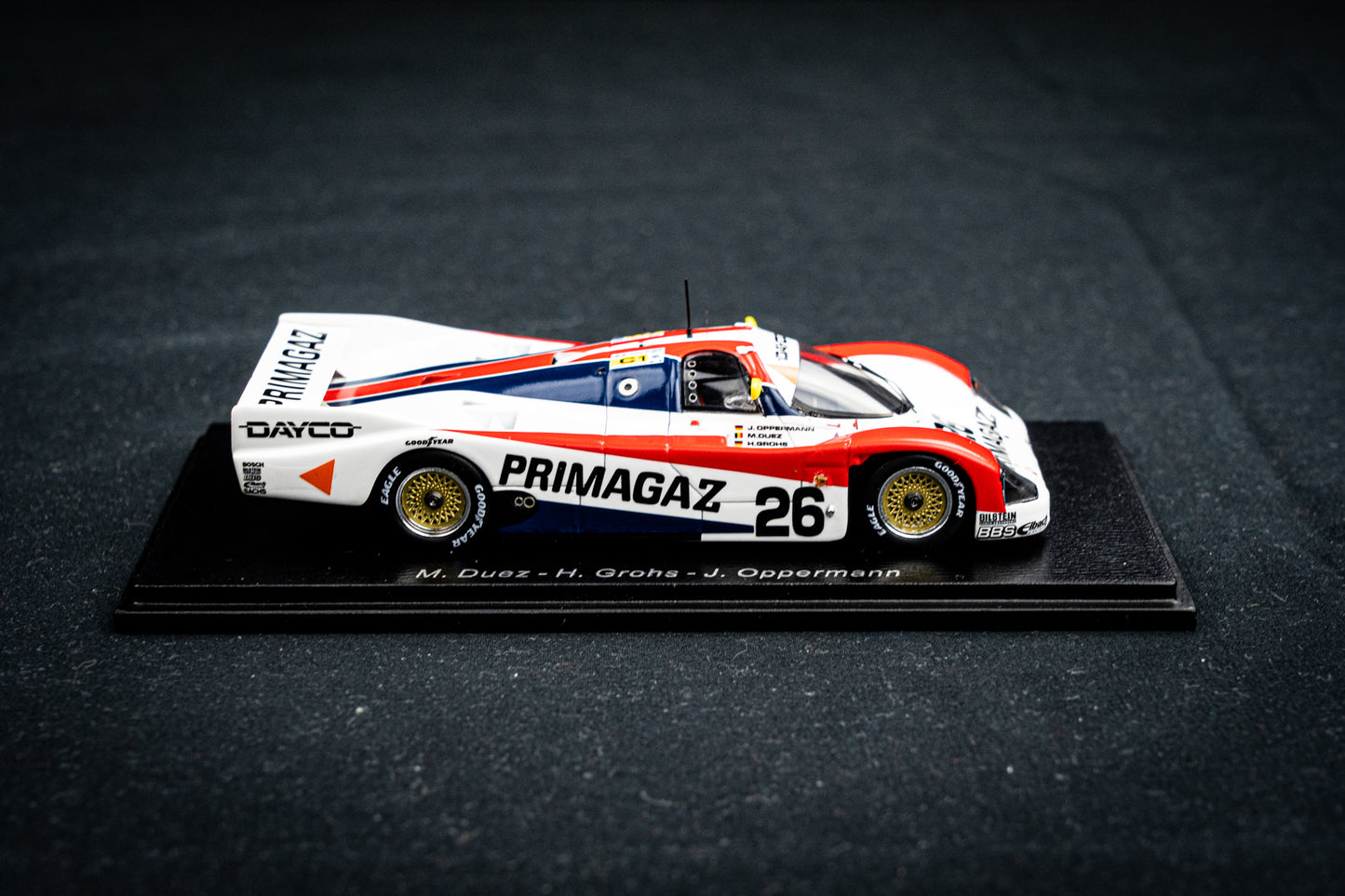 Porsche 962C #26 Duez / Grohs / Oppermann - 24h LeMans 1990 1:43 Spark