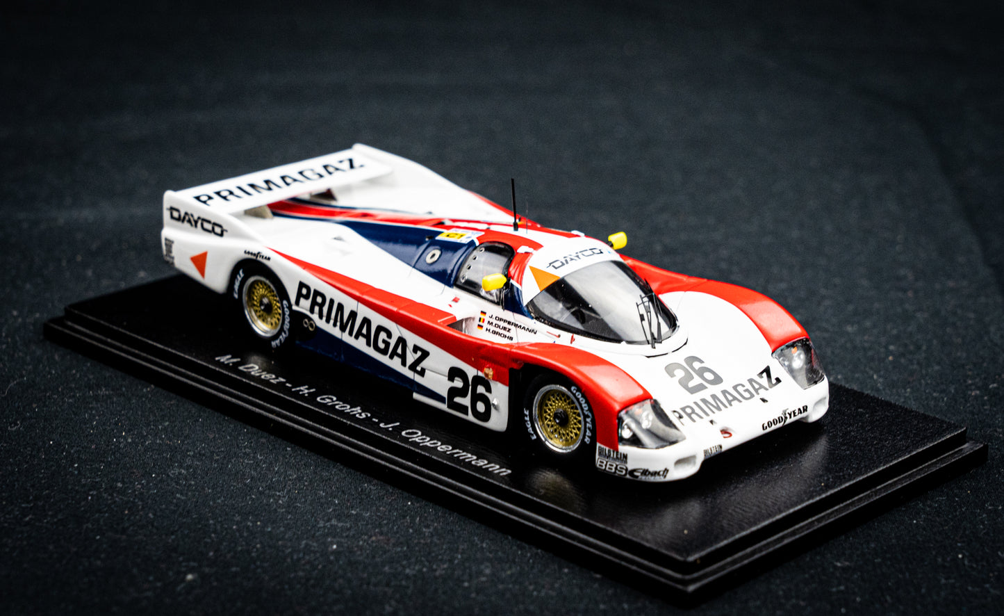 Porsche 962C #26 Duez / Grohs / Oppermann - 24h LeMans 1990 1:43 Spark