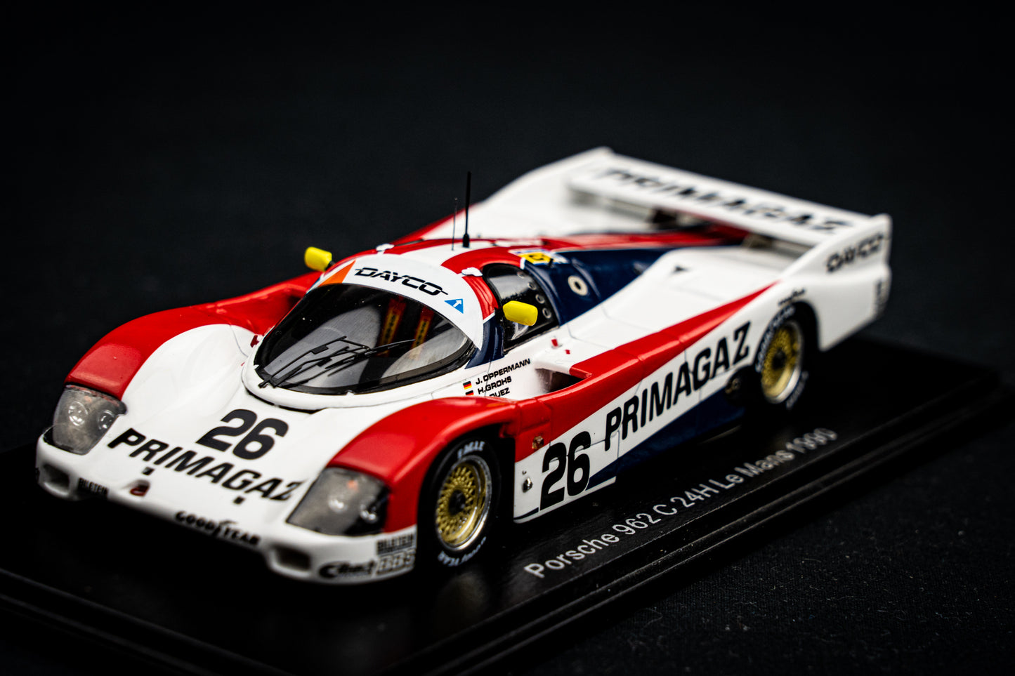 Porsche 962C #26 Duez / Grohs / Oppermann - 24h LeMans 1990 1:43 Spark