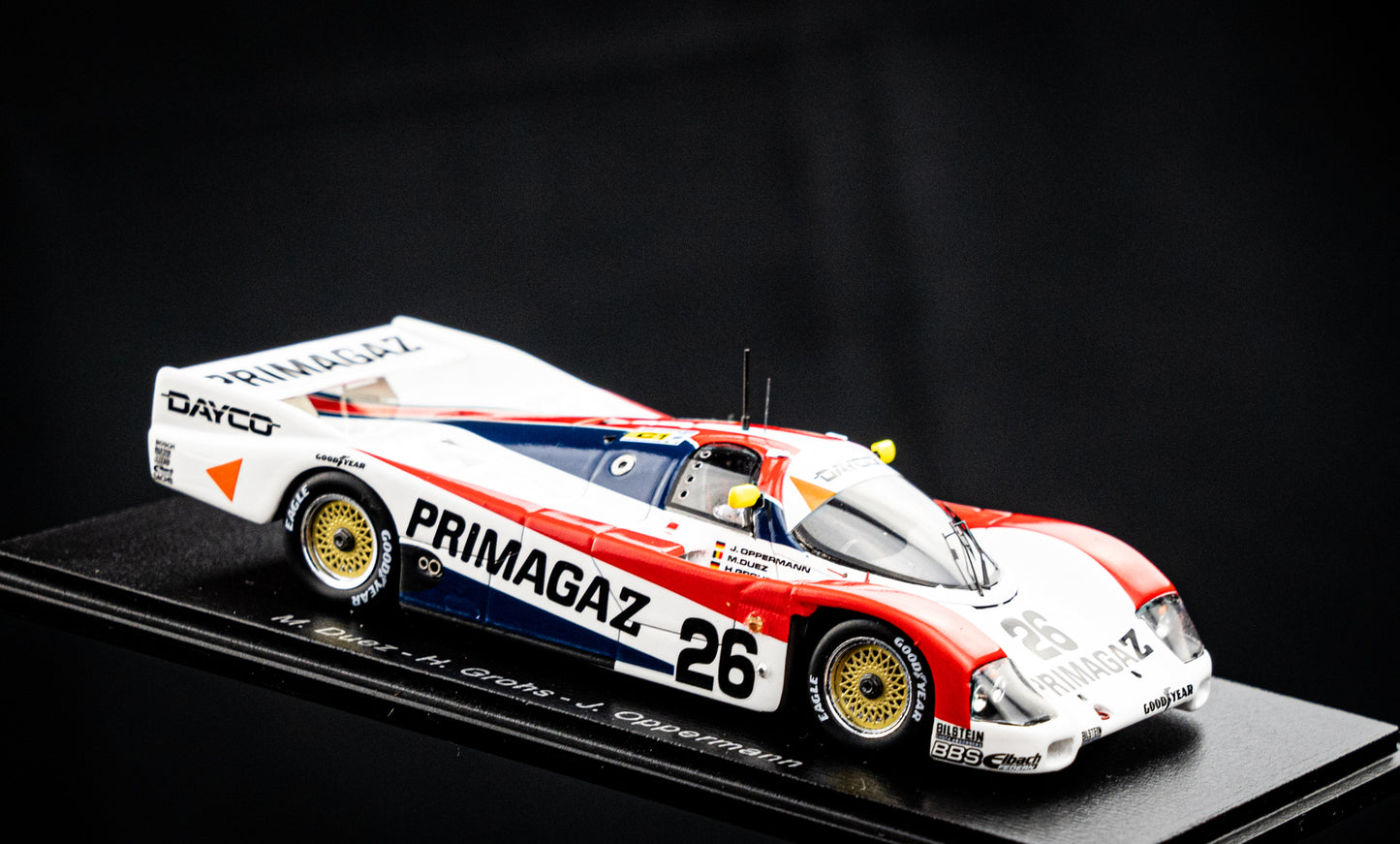 Porsche 962C #26 Duez / Grohs / Oppermann - 24h LeMans 1990 1:43 Spark