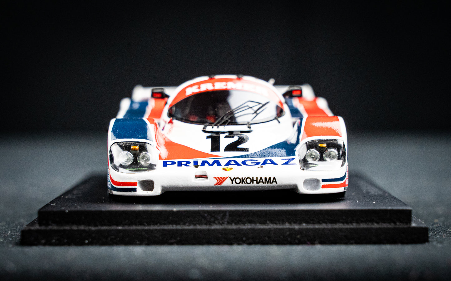 Porsche 956 #12 Yver / Striebig / Cohen - 24h LeMans 1986 1:43 Spark