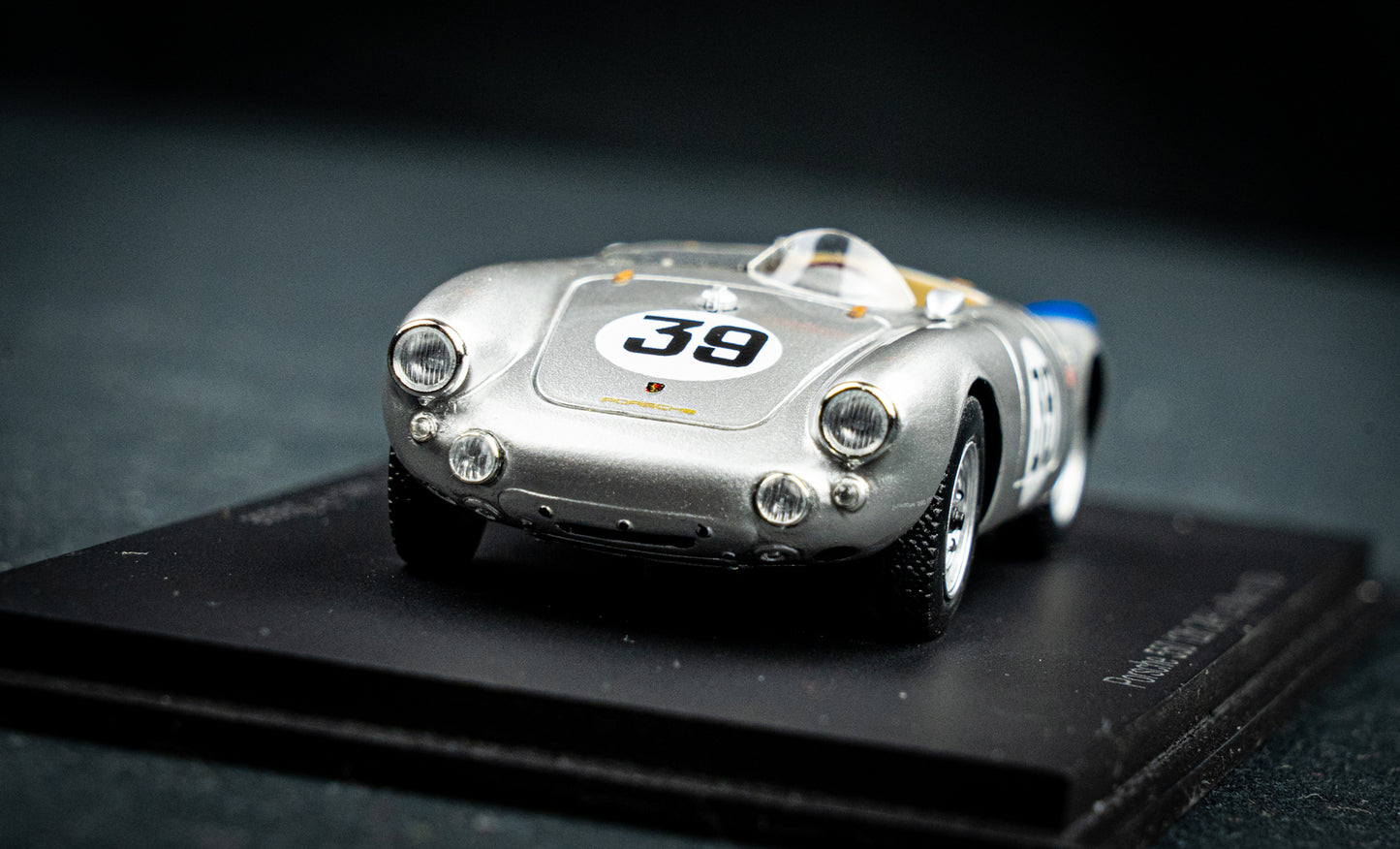 Porsche 550 #39 J. Claes / P. Stasse 12th 24h LeMans 1954 Spark 1:43