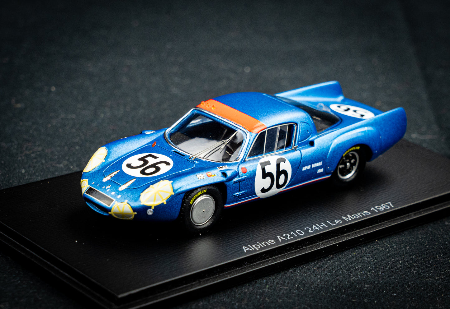 Alpine A210 #56 Larrousse / Depailler - 24h LeMans 1967 - Spark 1:43