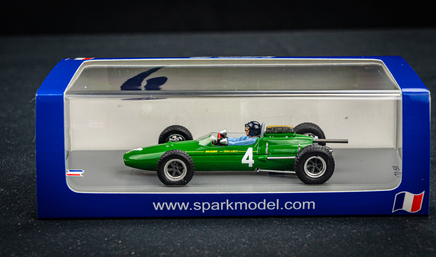 Jim Clark - Lotus 35 #4 - Sieger GP Pau F2 1965 - lim. edition 500 Stk. Spark 1:43