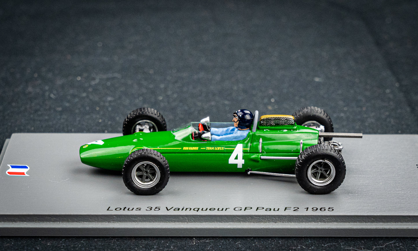 Jim Clark - Lotus 35 #4 - Sieger GP Pau F2 1965 - lim. edition 500 Stk. Spark 1:43