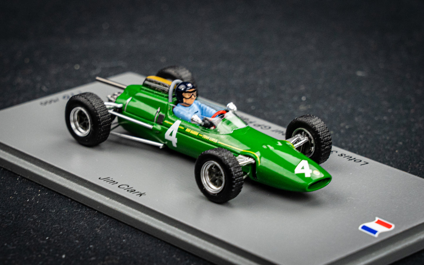 Jim Clark - Lotus 35 #4 - Sieger GP Pau F2 1965 - lim. edition 500 Stk. Spark 1:43