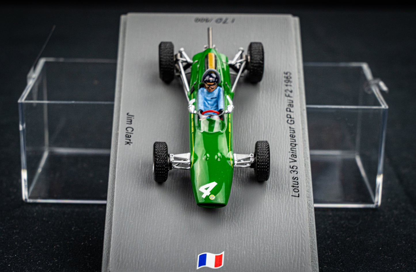 Jim Clark - Lotus 35 #4 - Sieger GP Pau F2 1965 - lim. edition 500 Stk. Spark 1:43