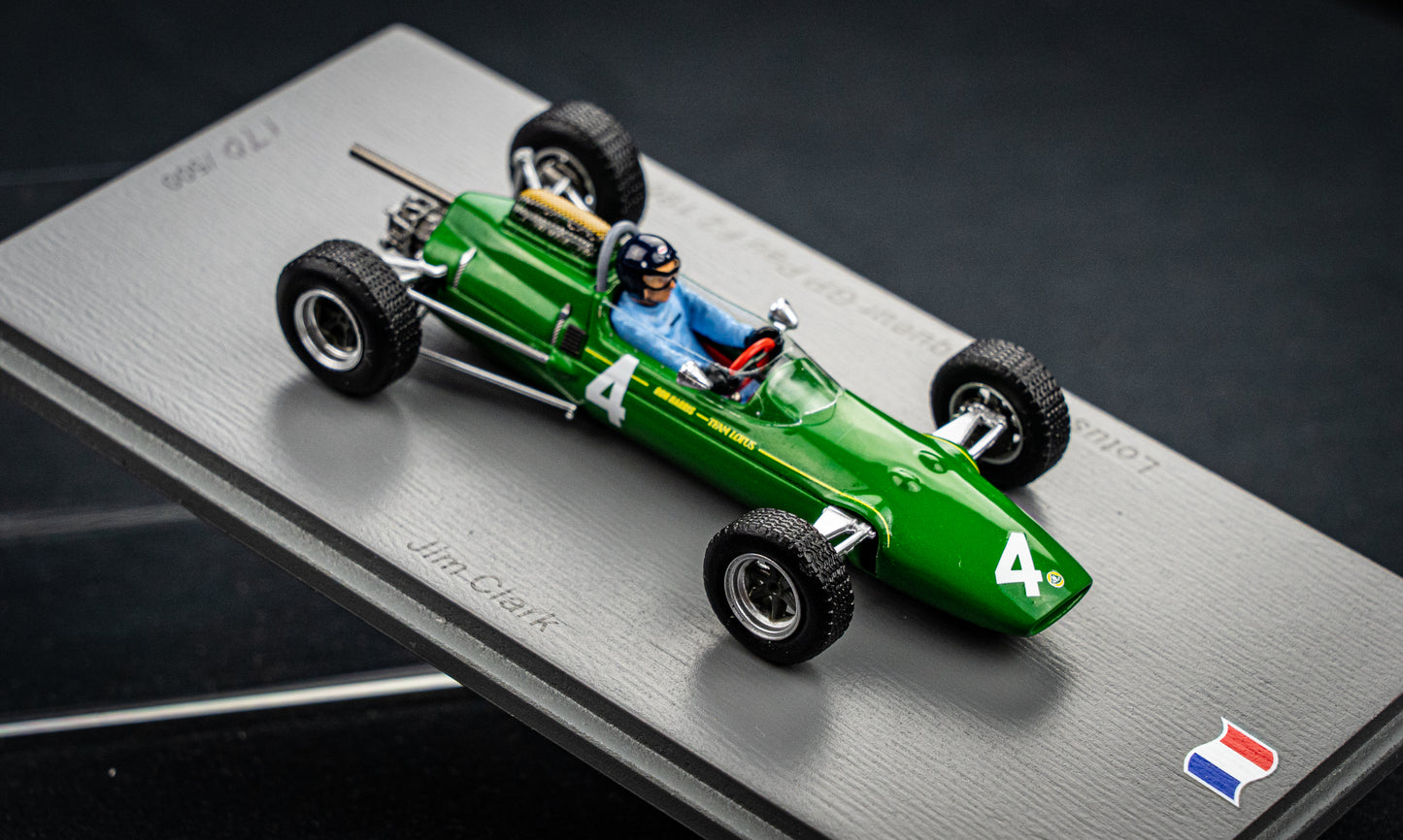 Jim Clark - Lotus 35 #4 - Sieger GP Pau F2 1965 - lim. edition 500 Stk. Spark 1:43