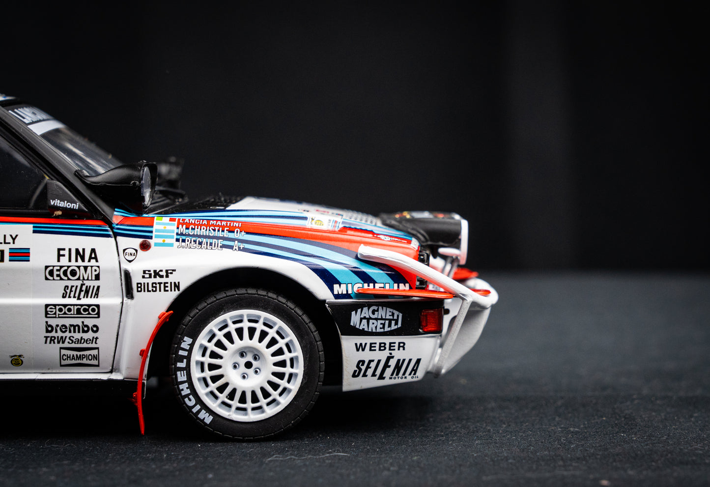 Lancia Delta HF Integrale #1 Recalde / Christie - Safari Rallye 1991 - Solido 1:18