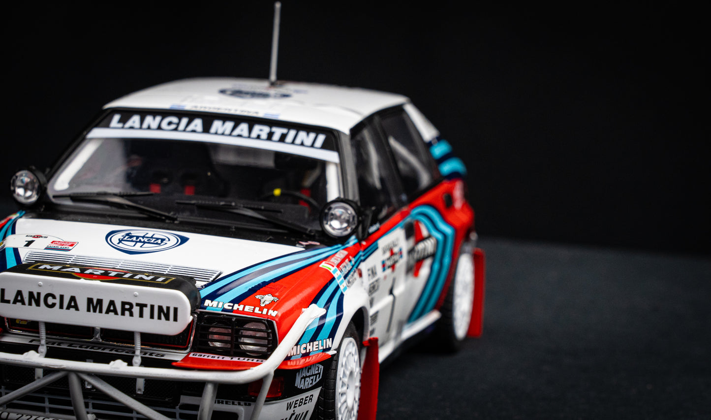 Lancia Delta HF Integrale #1 Recalde / Christie - Safari Rallye 1991 - Solido 1:18