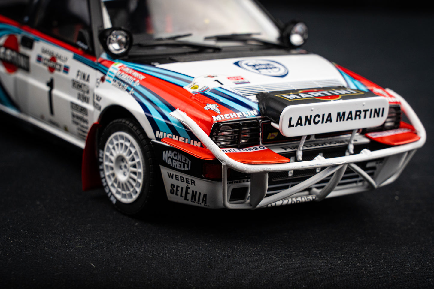 Lancia Delta HF Integrale #1 Recalde / Christie - Safari Rallye 1991 - Solido 1:18