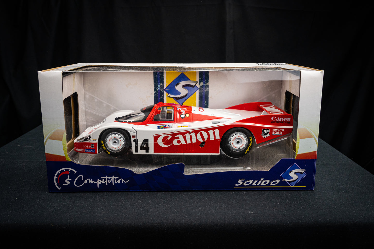 Porsche 956 LH #14 Lammers / Palmer / Lloyd 24h LeMans 1983 - Solido 1:18