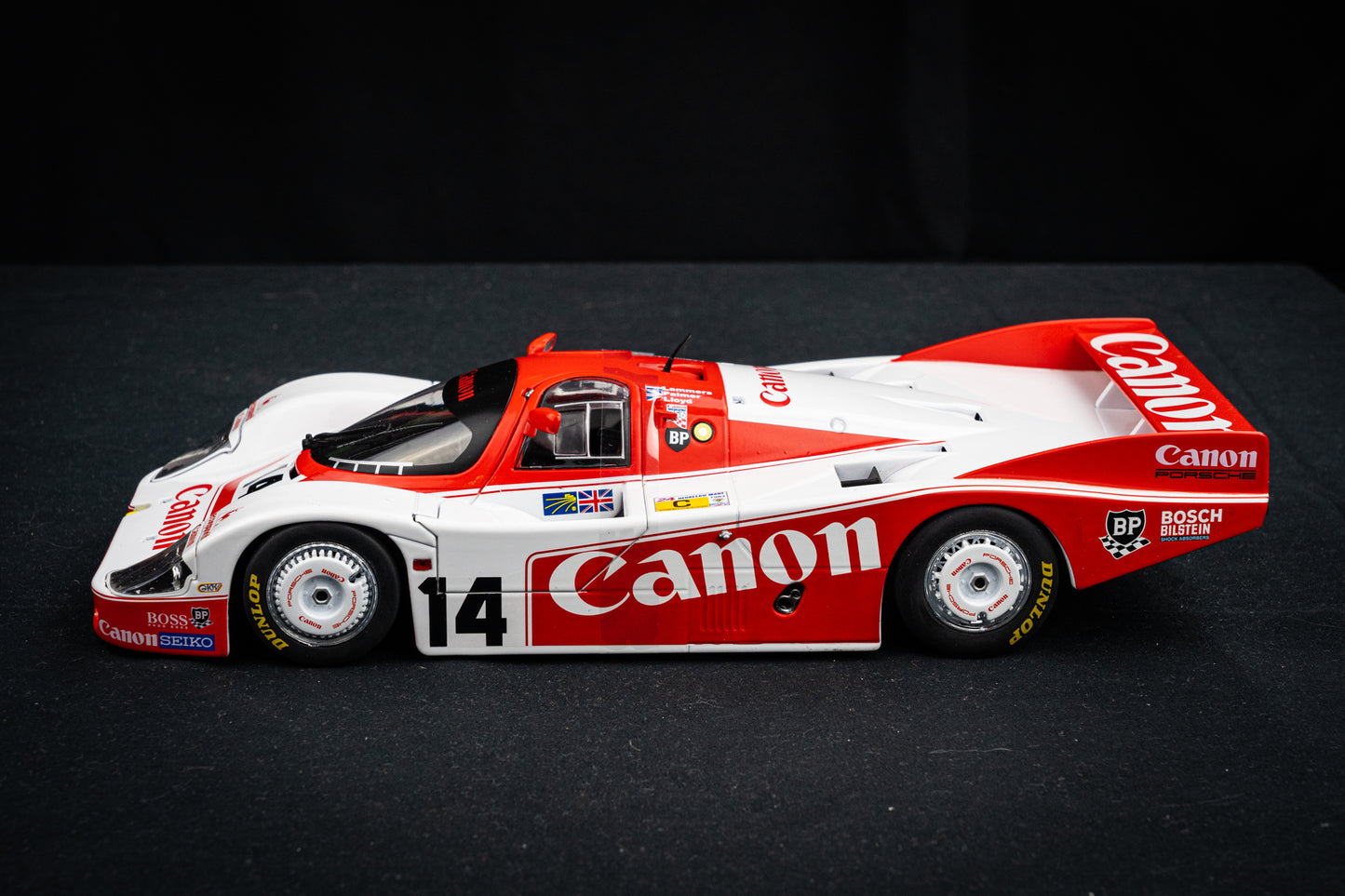 Porsche 956 LH #14 Lammers / Palmer / Lloyd 24h LeMans 1983 - Solido 1:18