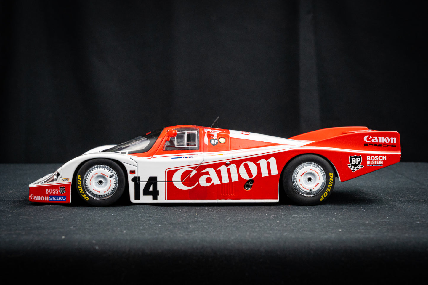 Porsche 956 LH #14 Lammers / Palmer / Lloyd 24h LeMans 1983 - Solido 1:18