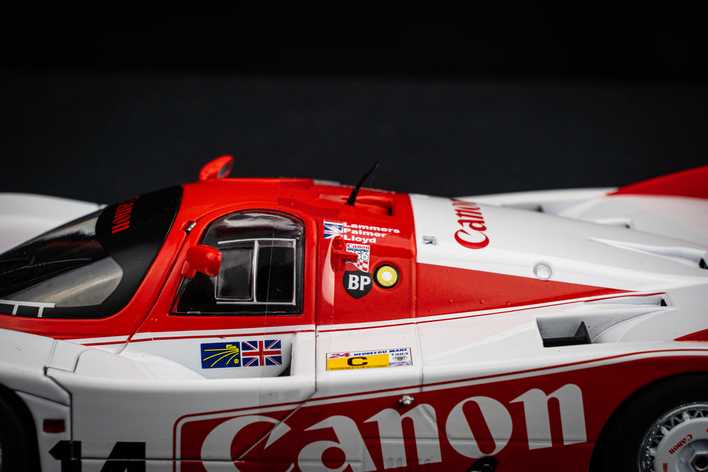 Porsche 956 LH #14 Lammers / Palmer / Lloyd 24h LeMans 1983 - Solido 1:18