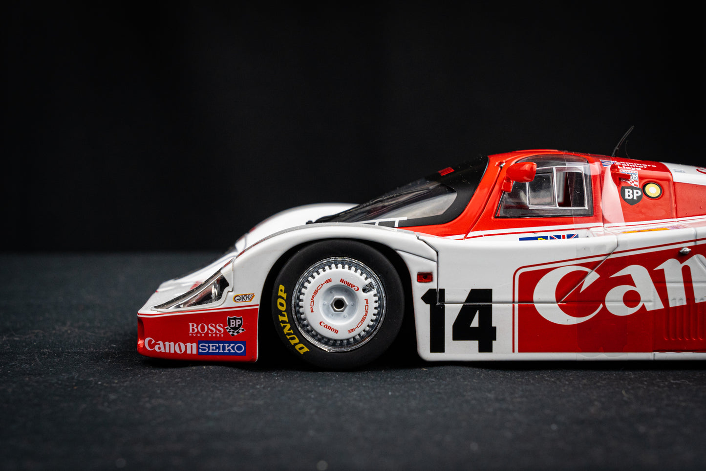 Porsche 956 LH #14 Lammers / Palmer / Lloyd 24h LeMans 1983 - Solido 1:18