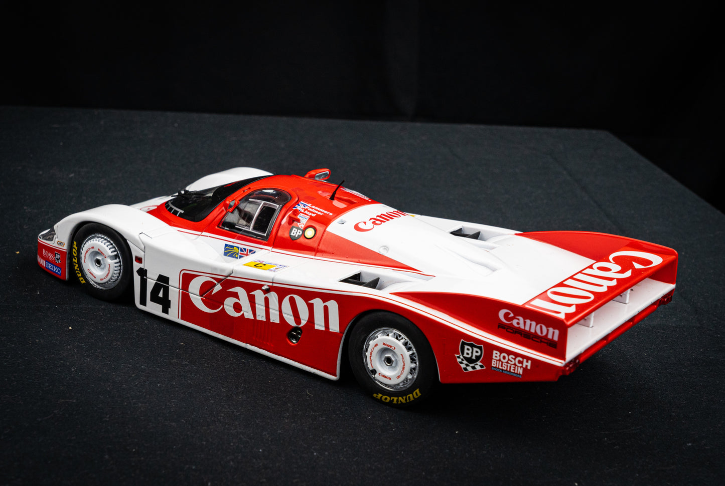 Porsche 956 LH #14 Lammers / Palmer / Lloyd 24h LeMans 1983 - Solido 1:18