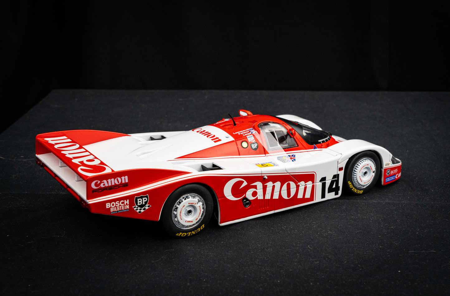 Porsche 956 LH #14 Lammers / Palmer / Lloyd 24h LeMans 1983 - Solido 1:18