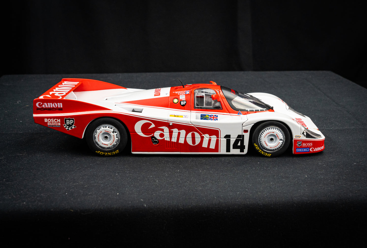 Porsche 956 LH #14 Lammers / Palmer / Lloyd 24h LeMans 1983 - Solido 1:18