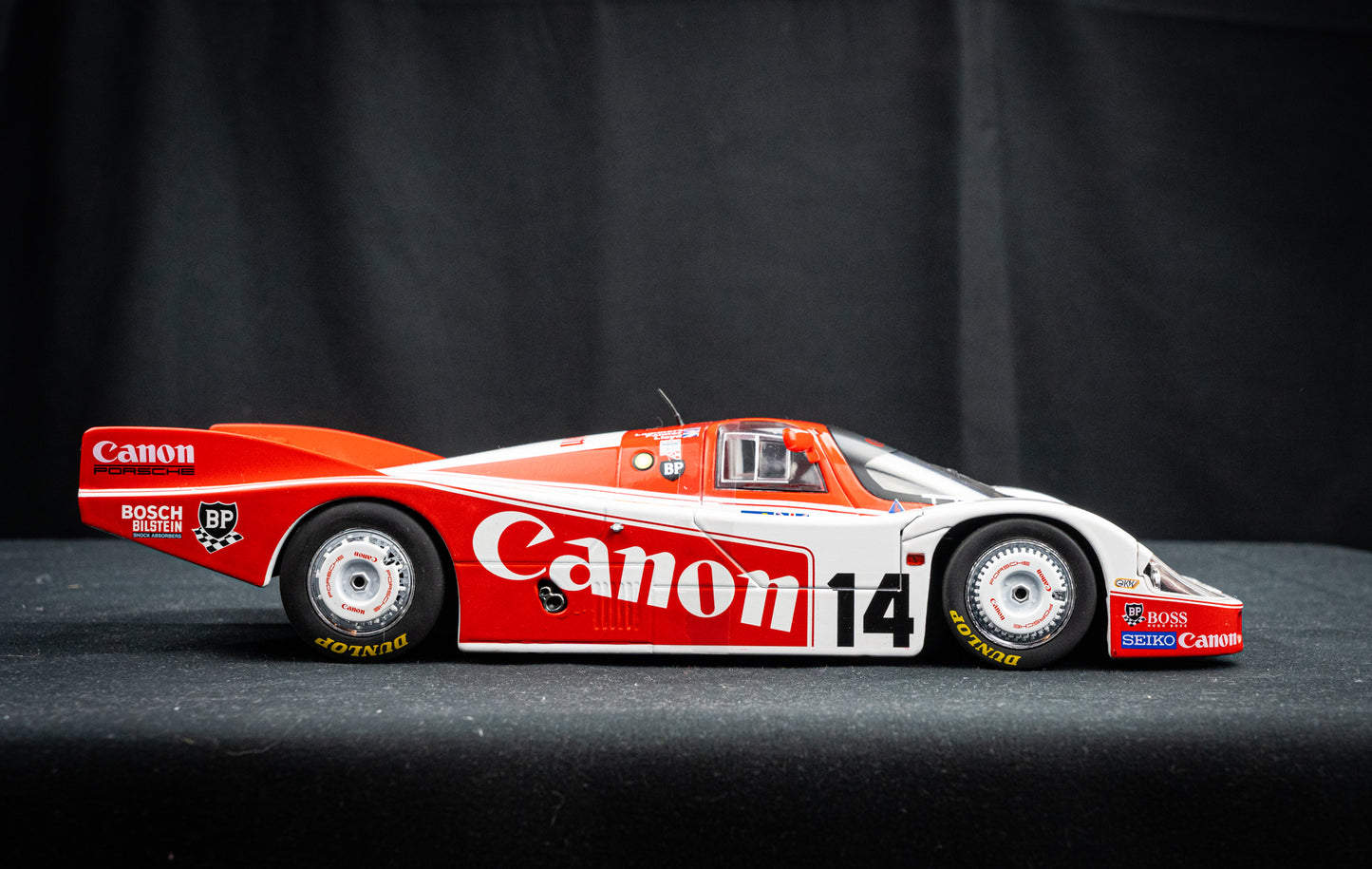 Porsche 956 LH #14 Lammers / Palmer / Lloyd 24h LeMans 1983 - Solido 1:18