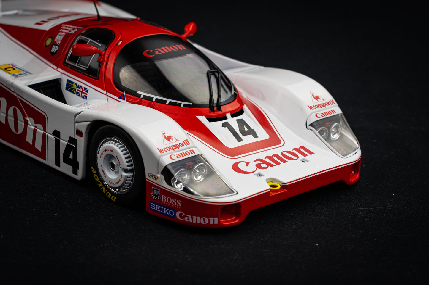 Porsche 956 LH #14 Lammers / Palmer / Lloyd 24h LeMans 1983 - Solido 1:18