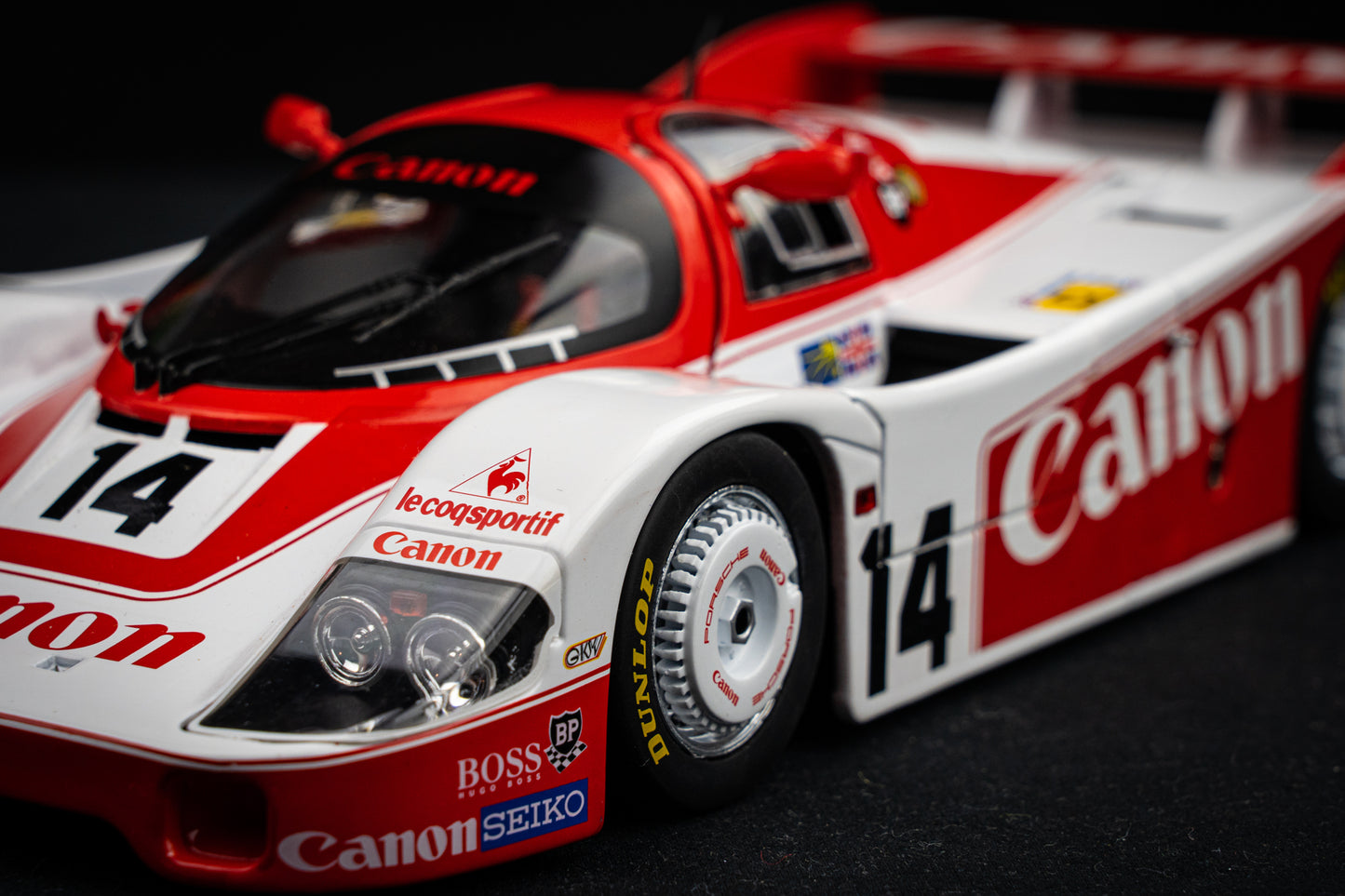 Porsche 956 LH #14 Lammers / Palmer / Lloyd 24h LeMans 1983 - Solido 1:18