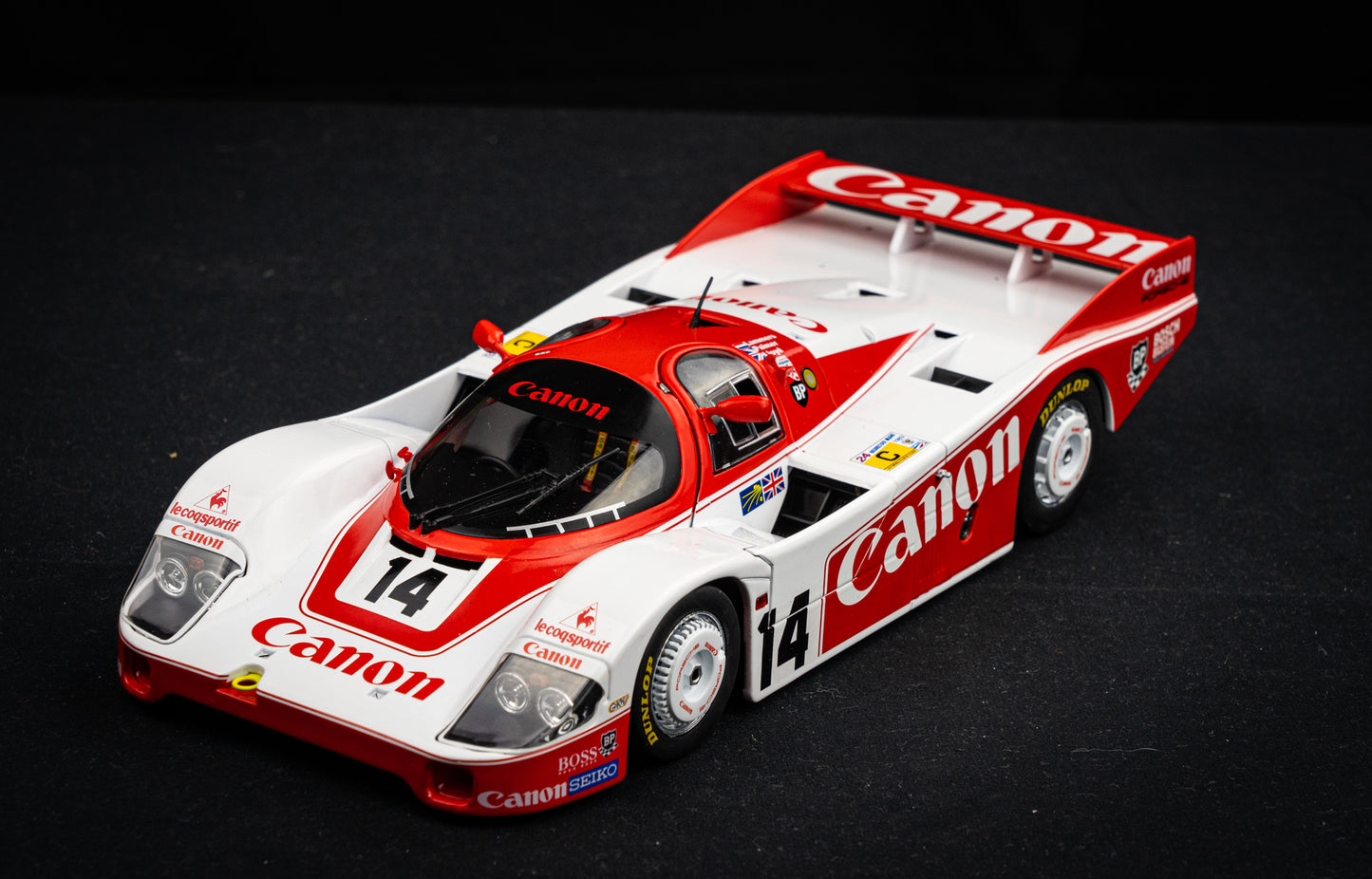 Porsche 956 LH #14 Lammers / Palmer / Lloyd 24h LeMans 1983 - Solido 1:18