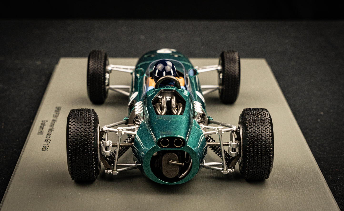 Graham Hill - BRM P261 #3 Sieger GP Monte Carlo 1965, Spark 1:18