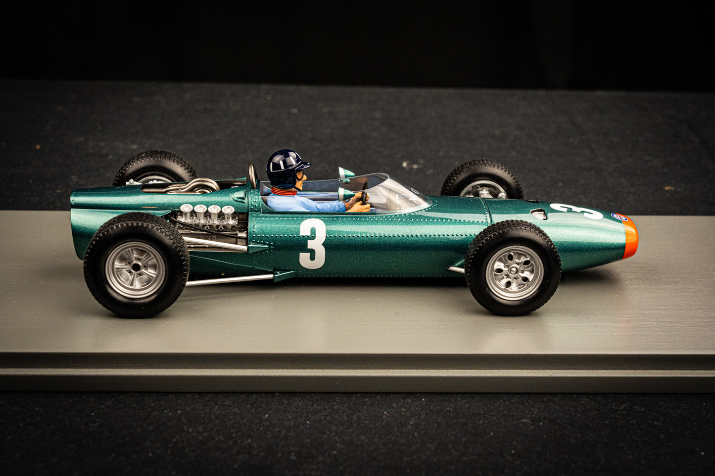 Graham Hill - BRM P261 #3 Sieger GP Monte Carlo 1965, Spark 1:18