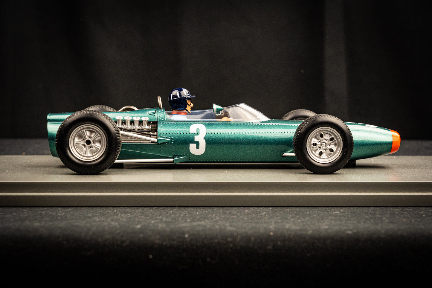 Graham Hill - BRM P261 #3 Sieger GP Monte Carlo 1965, Spark 1:18