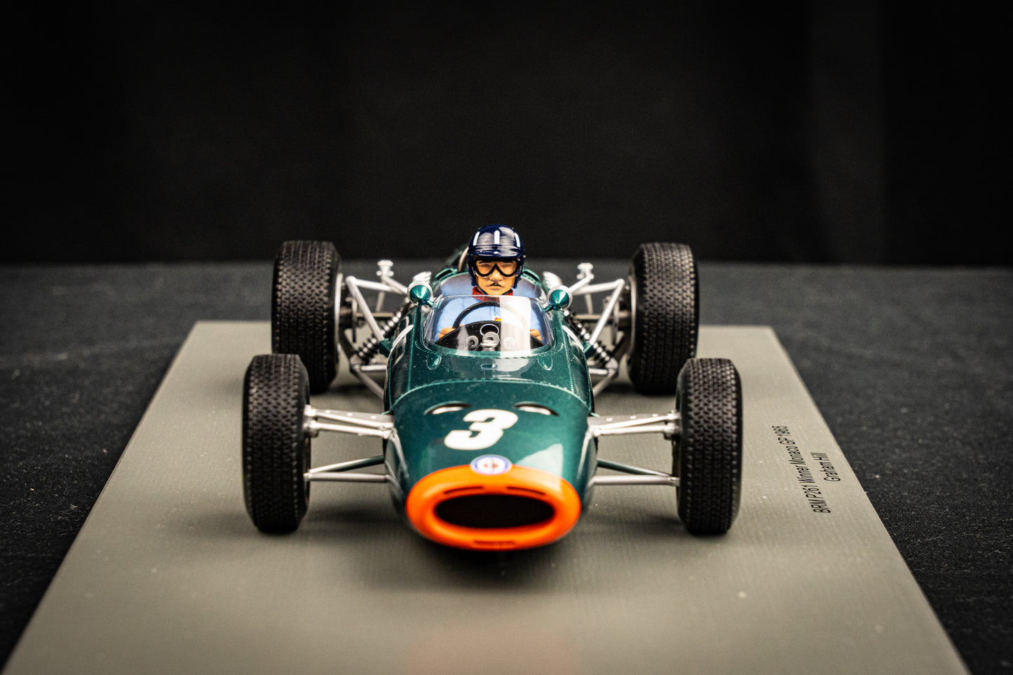 Graham Hill - BRM P261 #3 Sieger GP Monte Carlo 1965, Spark 1:18