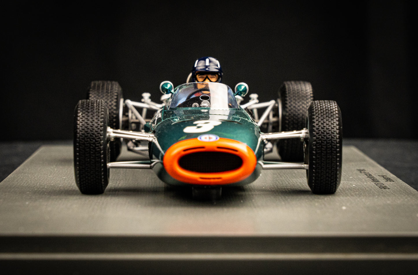 Graham Hill - BRM P261 #3 Sieger GP Monte Carlo 1965, Spark 1:18