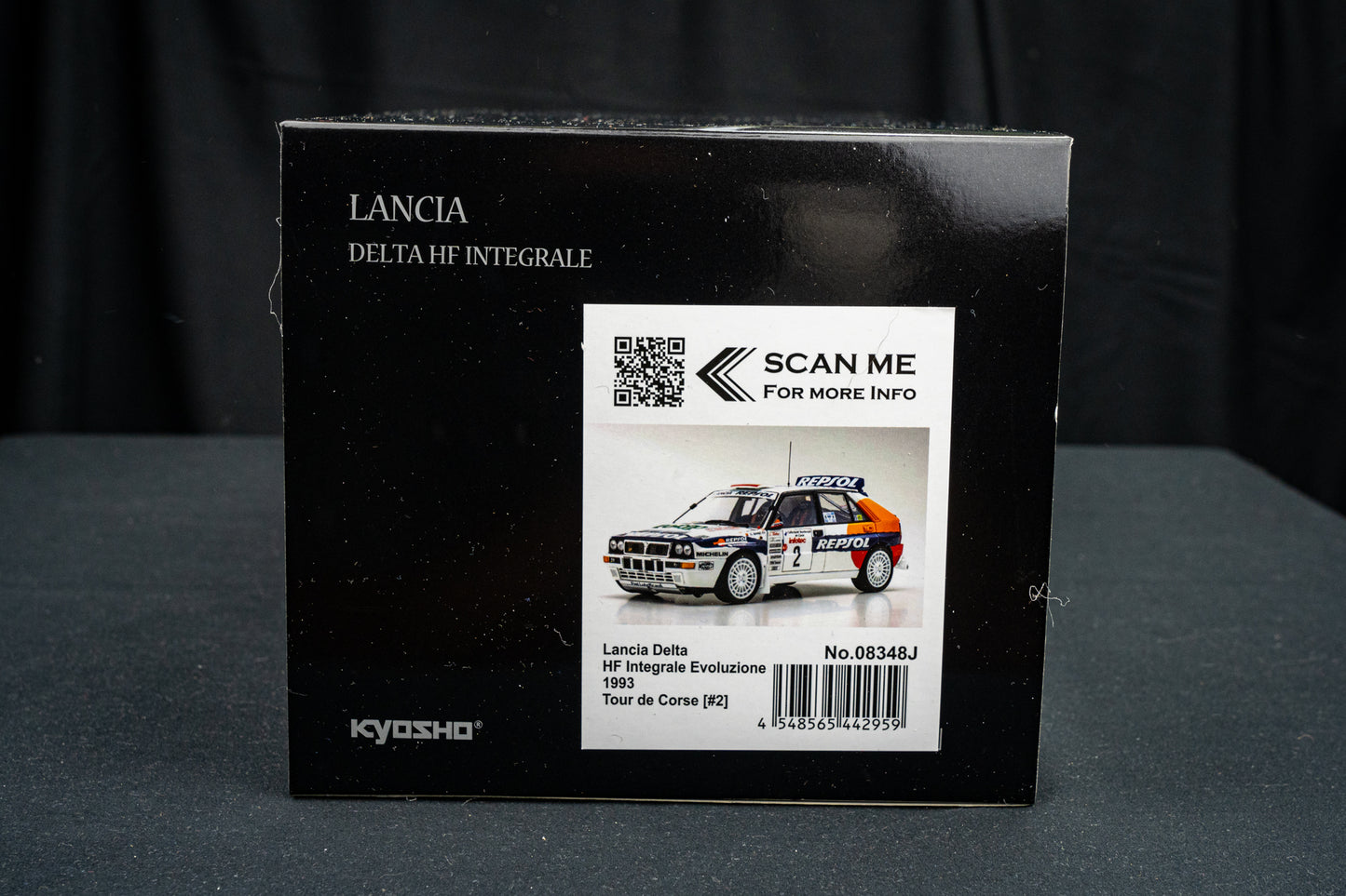 Lancia Delta HF Integrale Evo #2 C. Sainz / L. Moya Tour de Corse 1993 - Kyosho 1:18