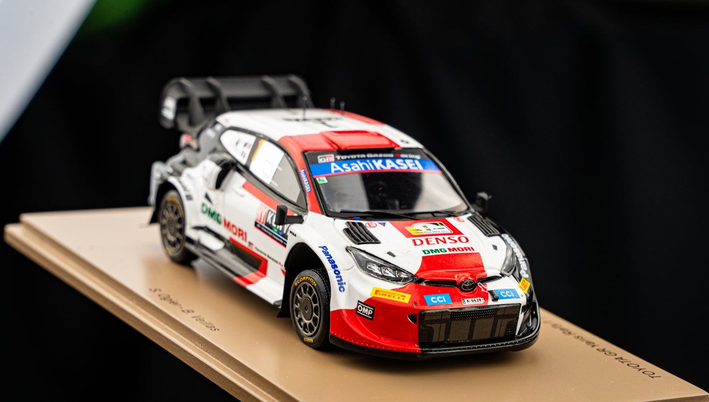 Toyota GR Yaris Rallye1 #1 Ogier / Veillas - 4th Safari Rallye Kenya 2022 - Spark 1:43