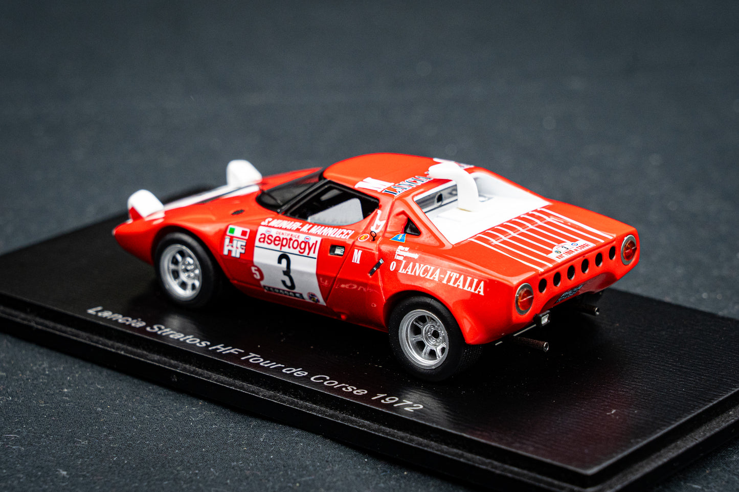 Lancia Stratos HF #3 S. Munari / M. Mannucci - Tour de Corse 1972 - Spark 1:43