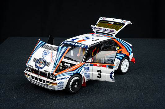 Lancia Delta HF Integrale Evo #3 D. Auriol / B. Occelli Tour de Corse 1992 - Kyosho 1:18