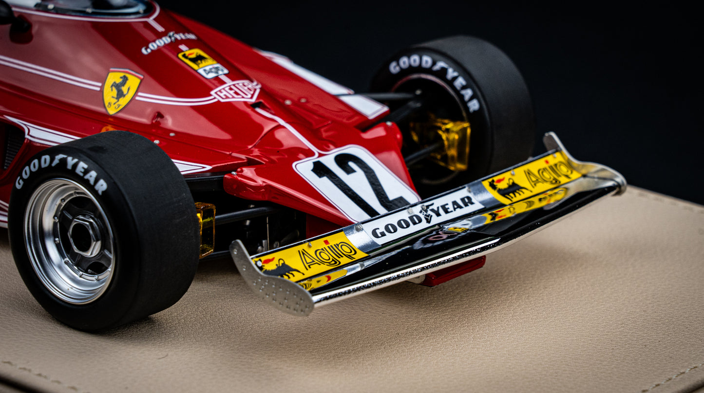 Niki Lauda Ferrari 312T #12 lim. 250 pcs. - Winner GP Monaco 1975 - GP Replicas 1:18