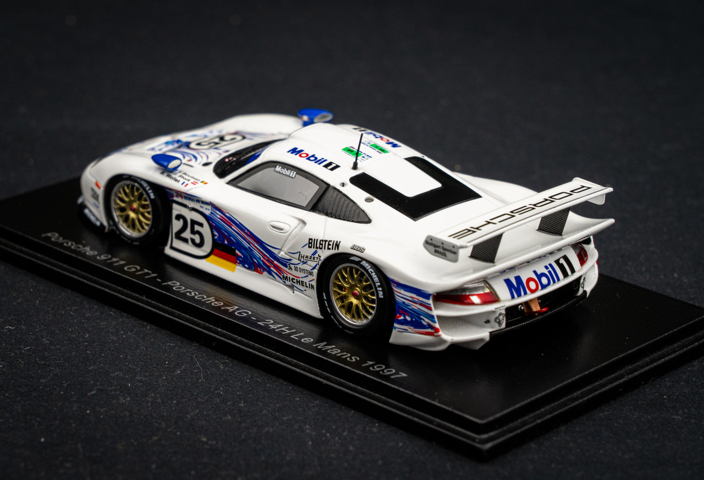 Porsche 911 GT1 #25 Stuck / Wollek / Boutsen - 24h LeMans 1997 - Spark 1:43